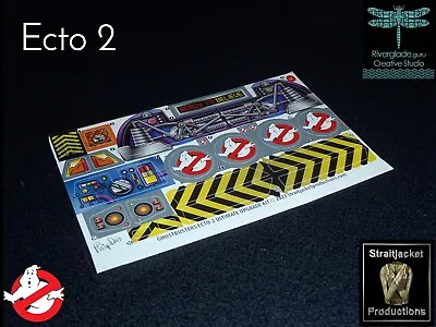 Buy Kenner Ghostbusters Ecto 2 Ultimate Upgrade Stickers Labels Decal Kit • 5.25£