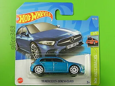 Buy Hot Wheels 2022 - ´19 Mercedes-Benz A-Class - Hatchbacks - 18 - New Boxed • 3.29£