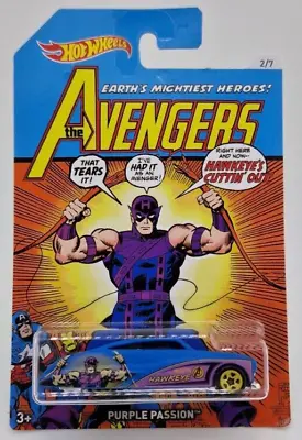 Buy Hot Wheels Marvel The Avengers Hawkeye 2/7 - 2018 • 4£