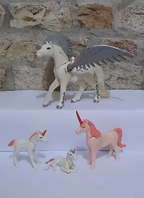 Buy Playmobil Pegasus And Unicorns Bundle, Fantasy Princess Theme Items • 5.90£