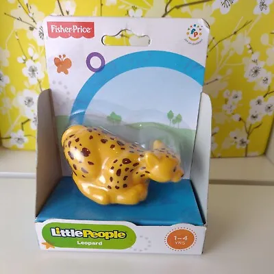 Buy Fisher Price Little People Leopard Zoo Animal Safari Figure Toy Toddler BNIB New • 6.99£