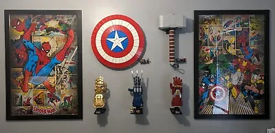 Buy 76262 LEGO Marvel Captain America's Shield Wall Mount Display Bracket • 5.95£