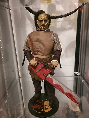 Buy Sideshow Texas Chainsaw Massacre Leatherface Rare 1/6 Horror Boxed • 150£