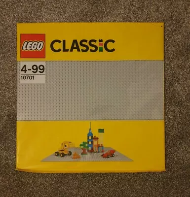 Buy Lego Classic Baseplate GREY 10701 NEW • 9.95£