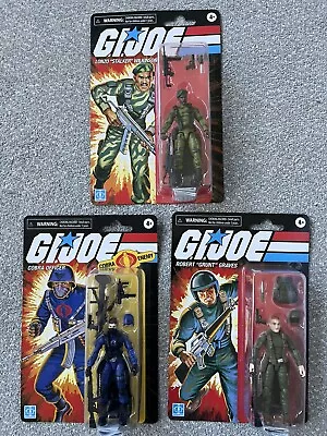 Buy GiJoe Retro Collection Hasbro Pulse Vintage Figure Cobra Officer Grunt Stalker • 29.99£