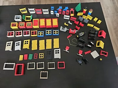 Buy LEGO Windows, Doors, Shutters, Wheels And  Spare Parts Vintage Job Lot • 6.99£