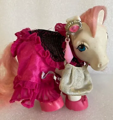 Buy “Scarlet Sensation” My Little Pony Wear G1 - Dress, Shoes, Purse, 1 Earring.  • 4.74£