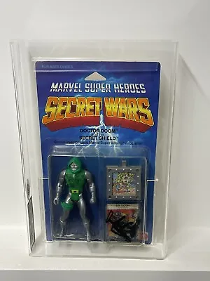 Buy Marvel Secret Wars Dr. Doom 1984 Mattel MOC Graded 80 UKG Very Nice! • 249.99£