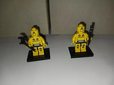 Buy Lego Minifigure Series 1 Crash Test Dummy X2 • 12£