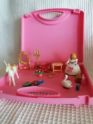 Buy Playmobil Princess Carry Case Set With Unicorn • 5£
