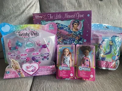 Buy Girls Toy Bundle Disney Game Chelsea Doll Twisty Pets Playmobil Christmas New • 17£