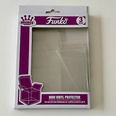 Buy Funko POP! Minis : Mini Foldable Protector Cases Pack Of 3. Thickness 0.3mm • 7.99£