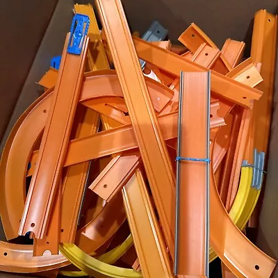 Buy 139  Lot Of Hot Wheels Tracks And Connectors Stray And Curves • 56.17£