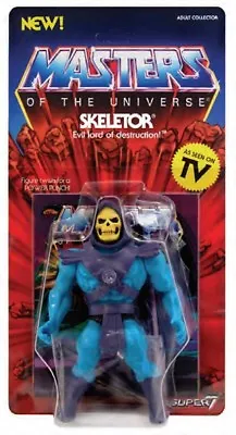 Buy Vintage Skeletor Collection Masters Of The Universe Retro Action Figure Super7 • 86.28£