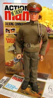 Buy Action Man 40th Talking Commander Eagle Eyes Boxed Figure • 55£