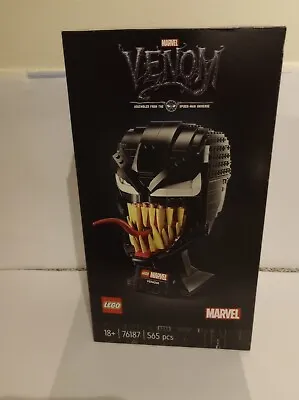 Buy LEGO Super Heroes Venom Mask/ Helmet 76187 Brand New And Sealed! • 90£
