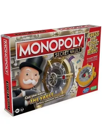 Buy Monopoly Secret Vault Board Game ⭐ Family Friendly Game - New 🔥 • 20£