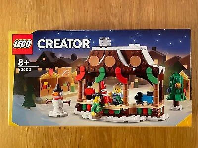 Buy LEGO 40602 Christmas Winter Market Stall Brand New Sealed Set Limited Edition • 0.99£