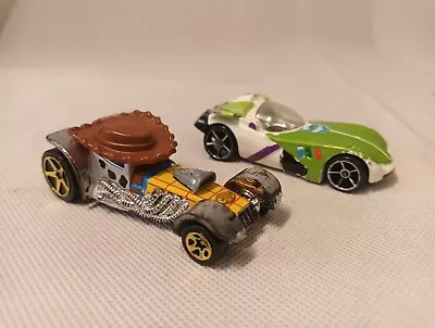 Buy Hot Wheels Die Cast Cars Toy Story Woody And Buzz Lightyear *Free Postage* • 11£