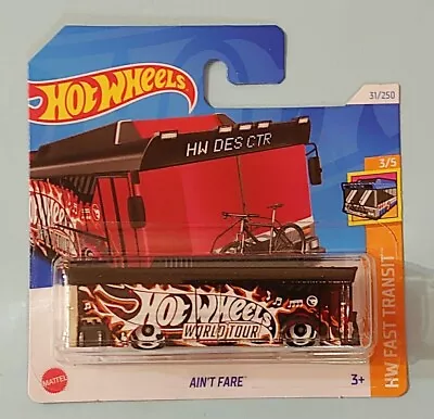 Buy Hot Wheels Treasure Hunt. Ain’t Fare. New Collectable Toy Model Bus.  • 4£