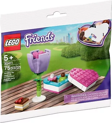 Buy Lego 30411 Friends Chocolate Box & Flower Polybag Brand New Sealed Age 5+ • 2.99£