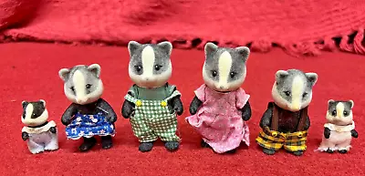 Buy Sylvanian Families | The Underwood Badger Family | Vintage • 15£