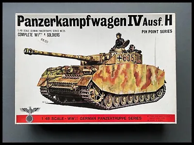 Buy Bandai WWII Panzerkampfwagen IV Ausf. H 1:48 Model Kit • 55.95£