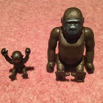 Buy Playmobil Animals: Silverback Gorilla & Baby - Zoo Safari Wildlife Sets • 8£