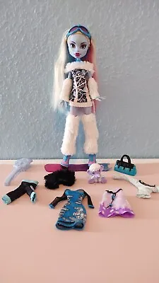 Buy Monster High Doll Abbey Bominable Basic + Fashion Set • 77.19£
