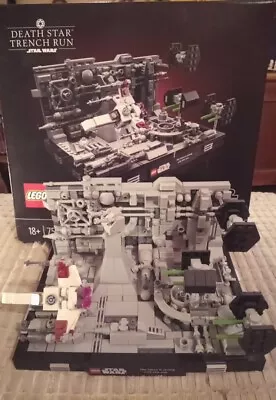Buy LEGO Star Wars: Death Star Trench Run Diorama (75329) Complete • 39.99£