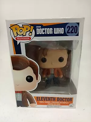 Buy Collectable Funko Pop Doctor Who Eleventh Doctor Boxed Figure Model Number 220 • 9.99£