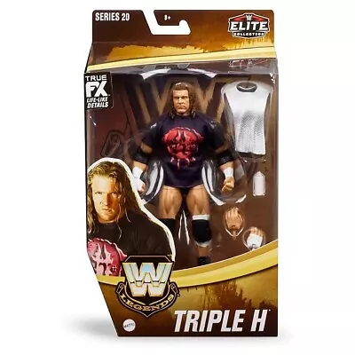 Buy Mattel WWE Elite Collection Legends Elite Triple H Action Figure Toy Kids Age 8+ • 31.09£