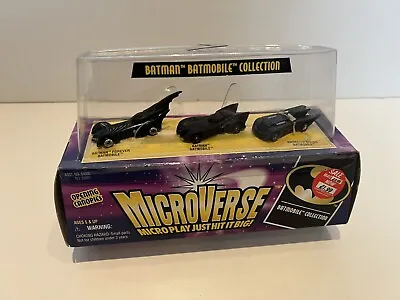 Buy Kenner Microverse Batman Batmobile Collection Micro Machines Brand New 1996 • 30£