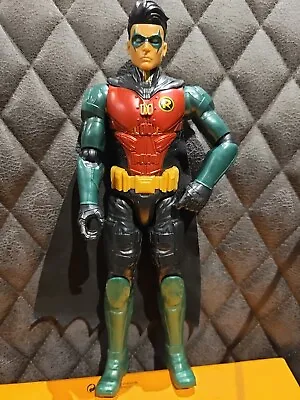 Buy 2018 Mattel DC Comics Robin Figure (From Batman) 11  Tall. Black Cape Version. • 9.99£