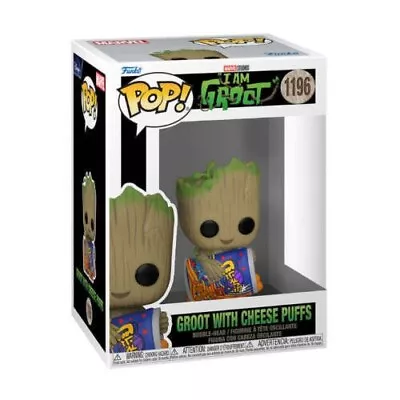 Buy Funko POP! I Am Groot - Marvel: Groot With Cheese Puffs - Brand New • 13.99£