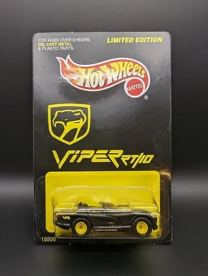 Buy Hot Wheels Limited Edition #19998 Dodge Viper RT/10 Real Riders Vintage 1997 • 19.95£