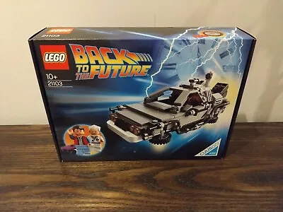 Buy LEGO Ideas: The DeLorean Time Machine (21103) Brand New Sealed Mint Condition • 120£
