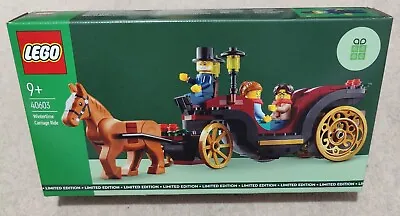 Buy LEGO 40603 Wintertime Carriage Ride - New, Sealed Set • 22£