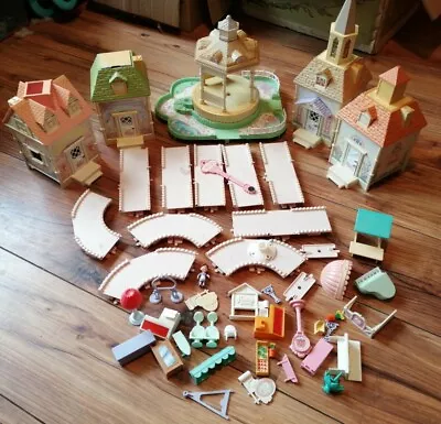 Buy Rare 1989 Fisher Price Precious Places Play Sets Paths Keys Accessories Chapel • 69.99£