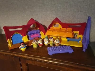 Buy Fisher Price Little People Snow White And 5 Dwarfs Cottage. Musical. • 20£