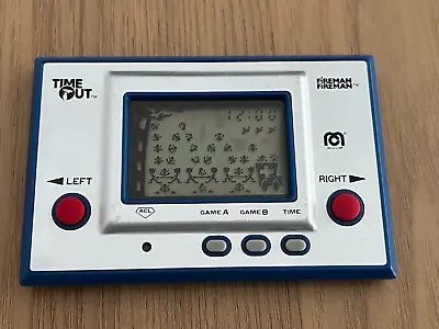 Buy Nintendo / Mego Corp Game And Watch FIREMAN FIRE MAN 1980 Game🤔Make An Offer🤔 • 950£