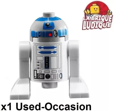 Buy LEGO Figurine Minifig Star Wars Astromech) Droid R2-D2 L-B-GRAY Head Sw0217 Used • 3.97£