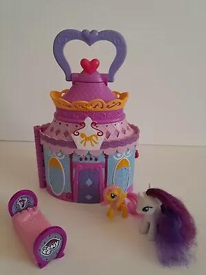 Buy My Little Pony Rarity Booktique Playset Carry Case - Hasbro -With 2 Ponies & Bed • 6.50£