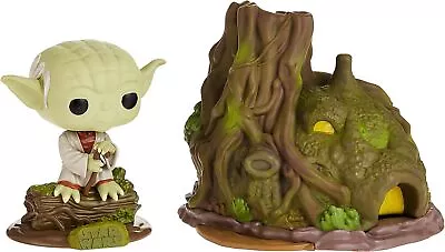 Buy Funko 46765 POP Town Star Wars - Yodas Hut Collectible Toy, Multicolour • 35.97£
