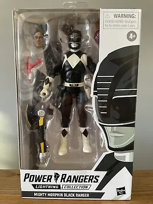 Buy Power Rangers Lightning Collection Mighty Morphin Zack Black Ranger Figure • 21.99£