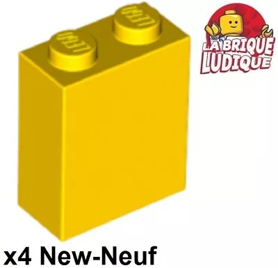 Buy LEGO 4x Brick 1x2x2 Inside Stud Holder Yellow/Yellow 3245c New • 1.74£