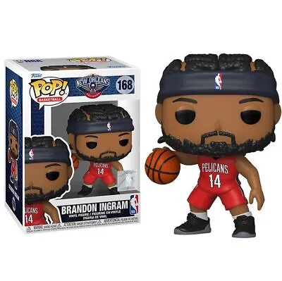 Buy Funko Pop! Basketball: NBA Brandon Ingram Pop Figure #168 - New Orleans Pelicans • 22.95£