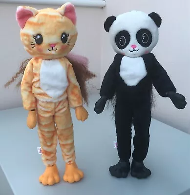 Buy Barbie Cutie Reveal Tiger Cat & Panda Bear Dolls • 16.99£