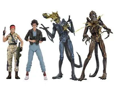 Buy Aliens - 7  + 9  Scale Figures - Series 12 - Discontinued - NECA • 39.95£