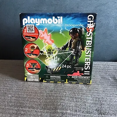 Buy Playmobil Ghostbusters II 9349 Winston Zeddemore Playmogram 3D With Box • 19.99£